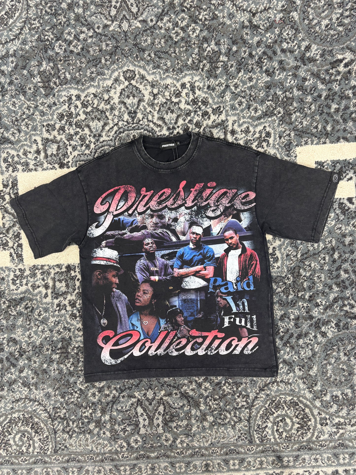 Prestige Paid In Full Tee Black