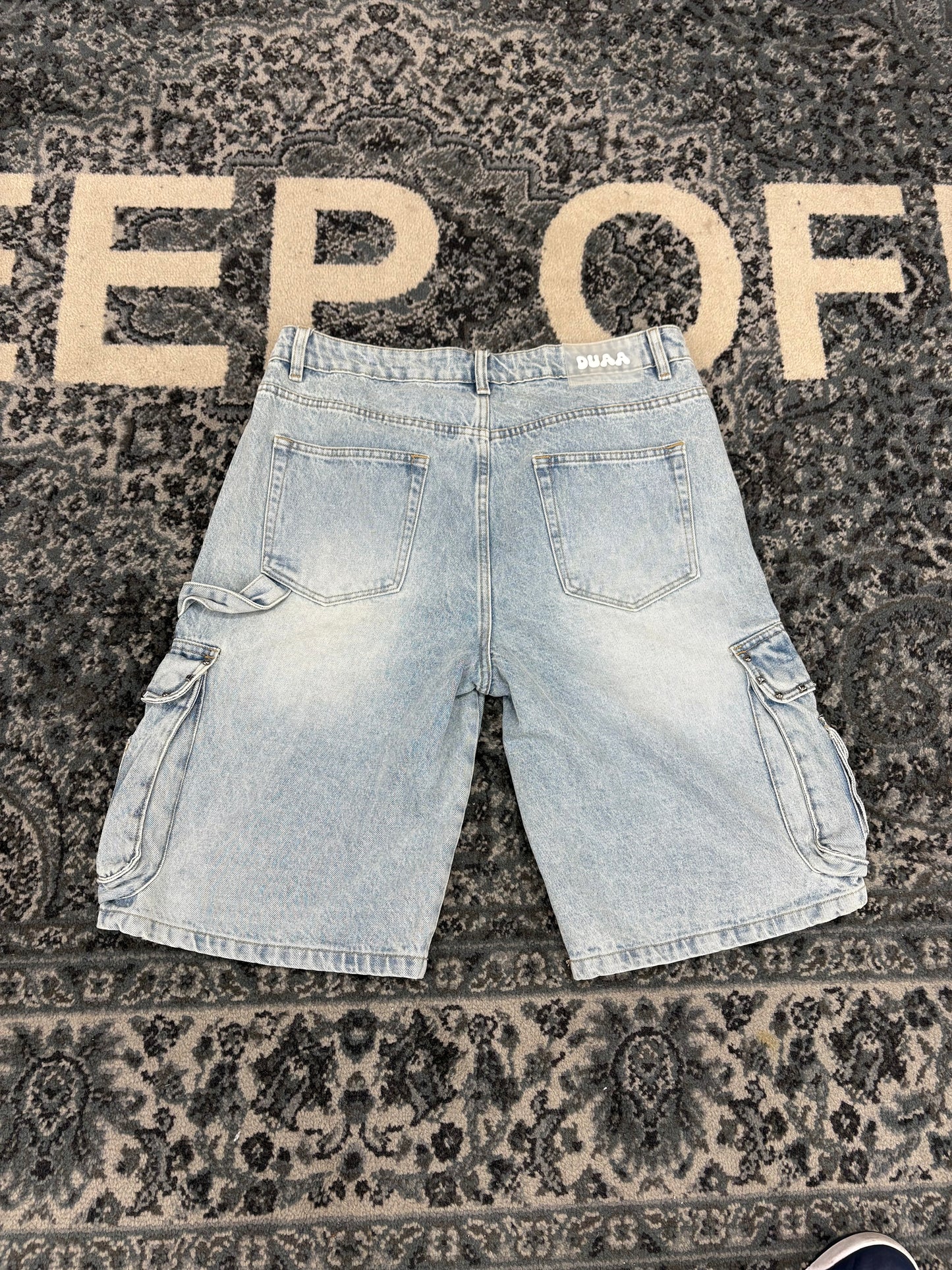 Duaa Noble Cargo Denim Jort