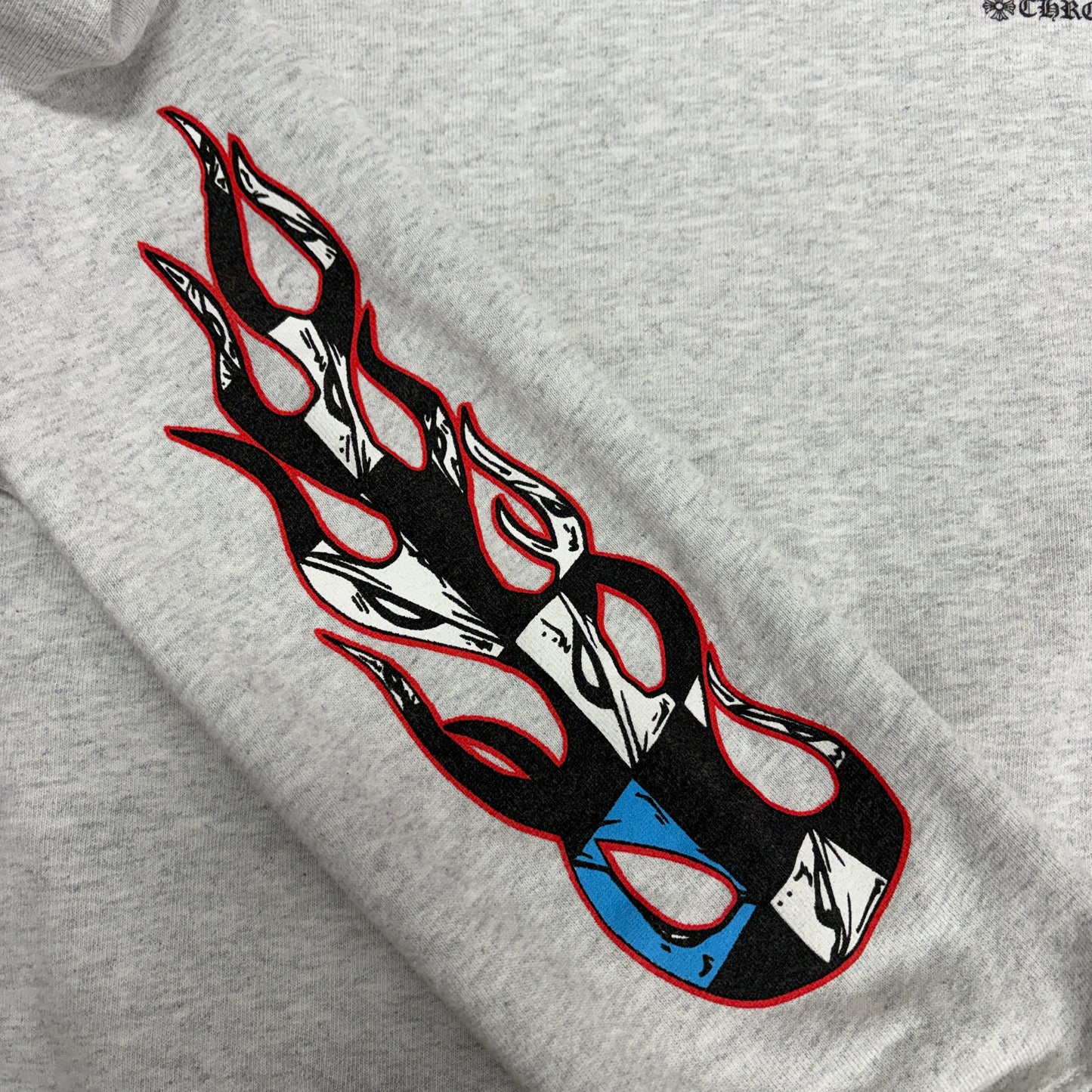 Chrome Hearts Matty Boy Brain Crewneck Heather Grey