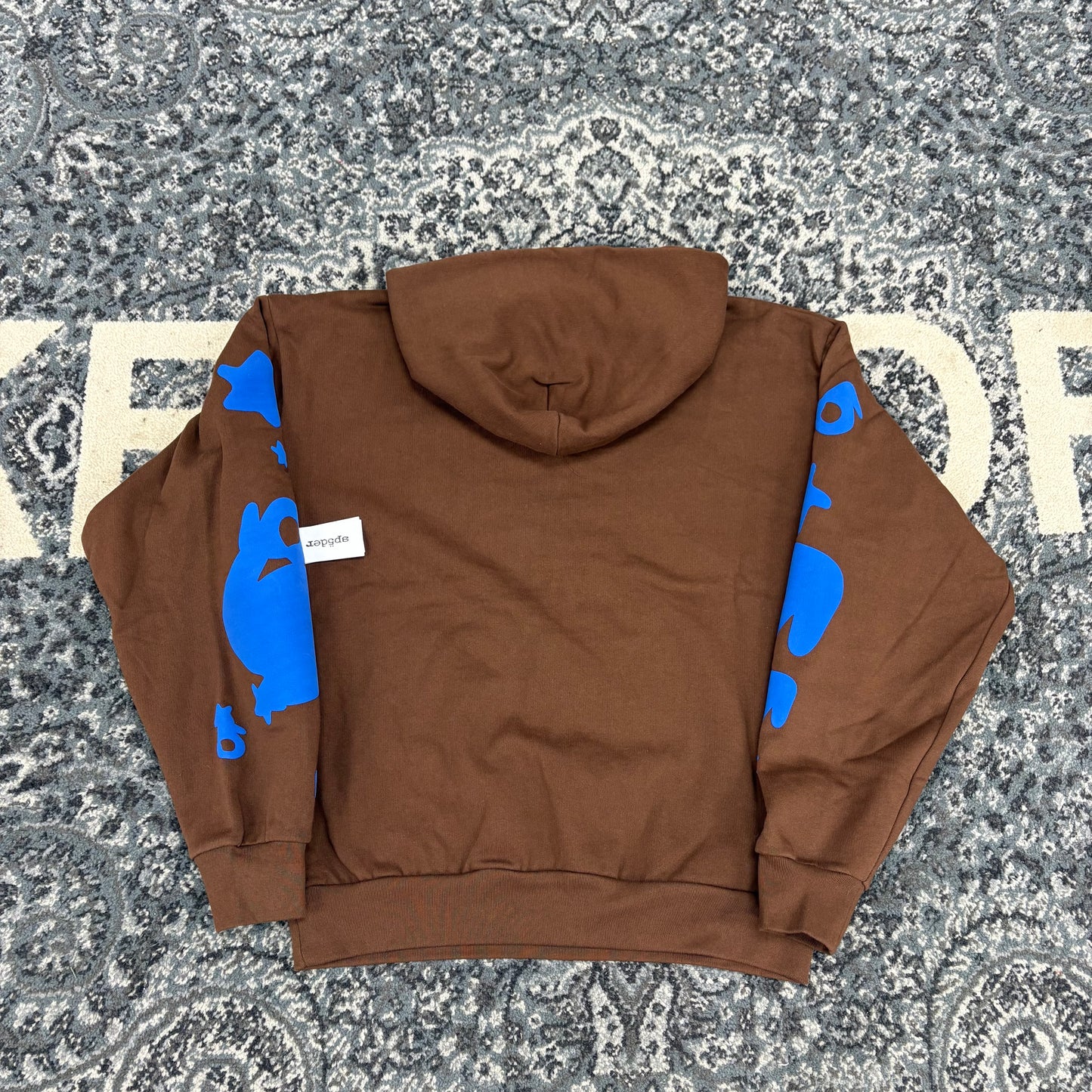 Sp5der Beluga Hoodie Brown
