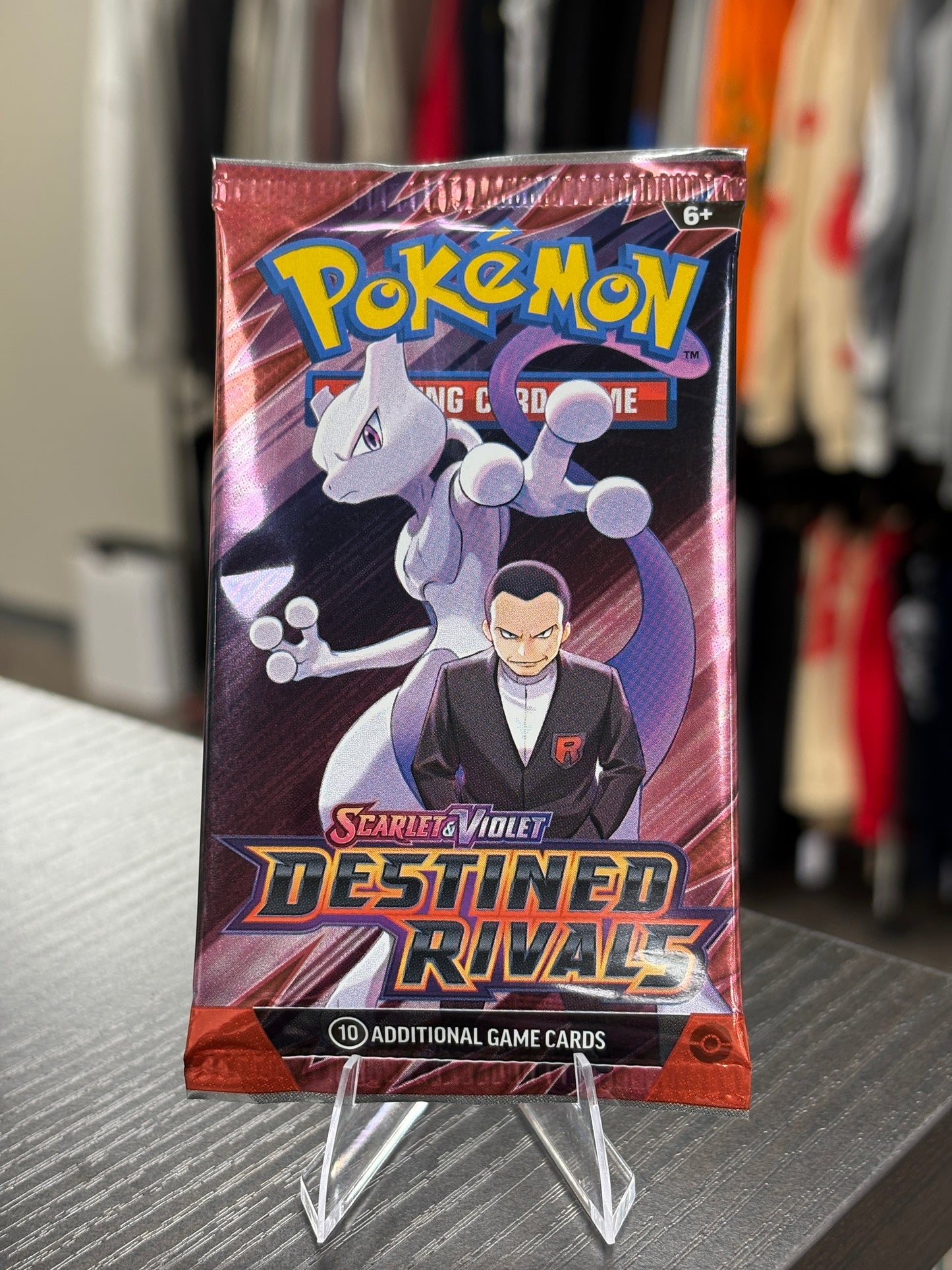 2025 Pokémon Scarlet & Violet Destined Rivals Booster Pack (Artwork May Vary)