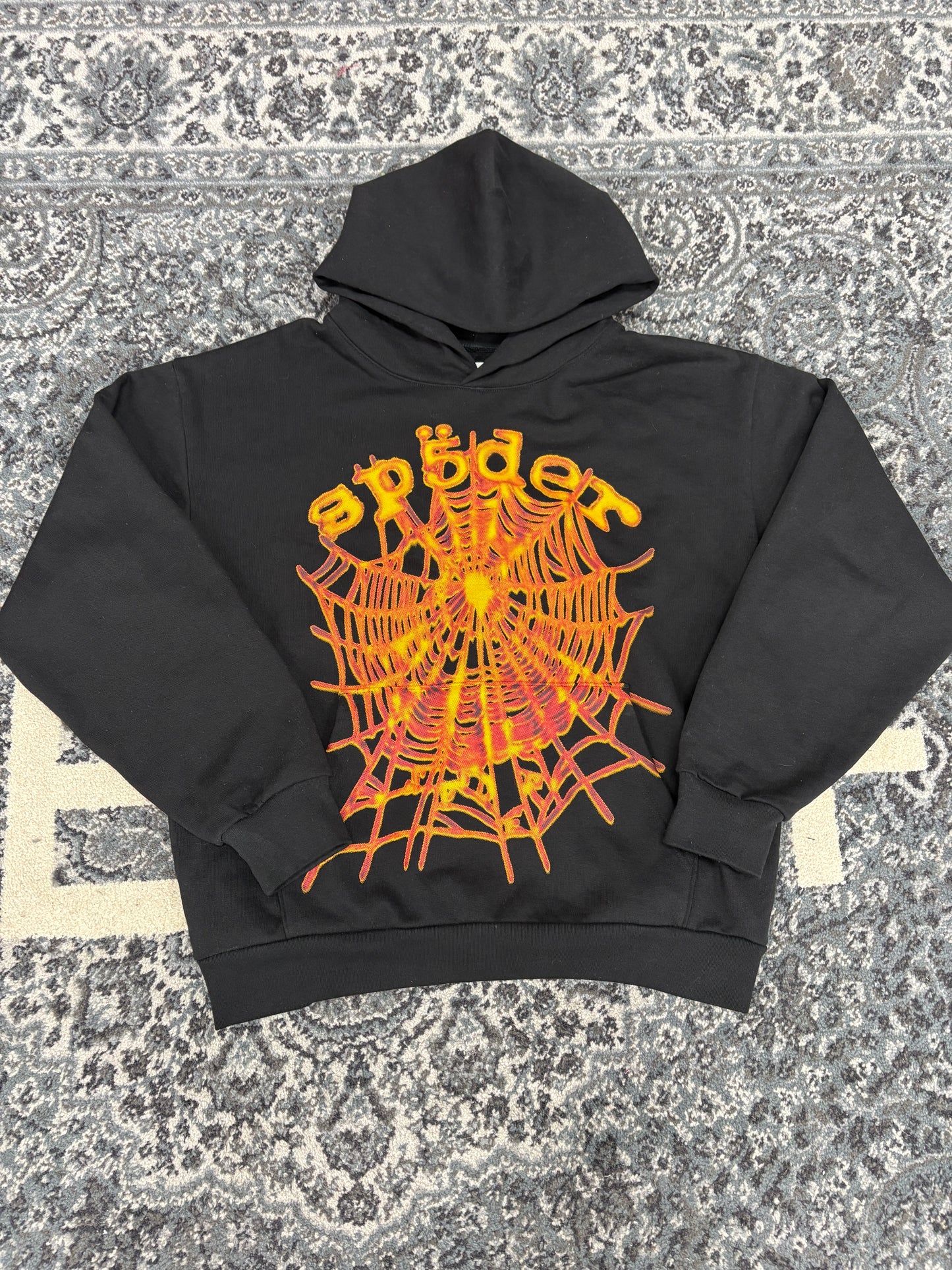 Sp5der OG Web V2 Hoodie Black