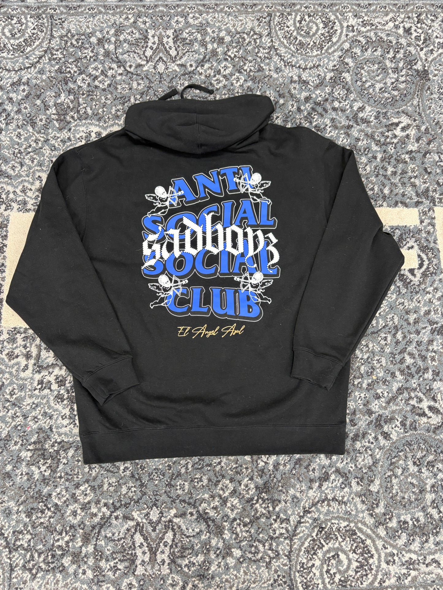 Anti Social Social Club Sadboyz El Azul Hoodie Black