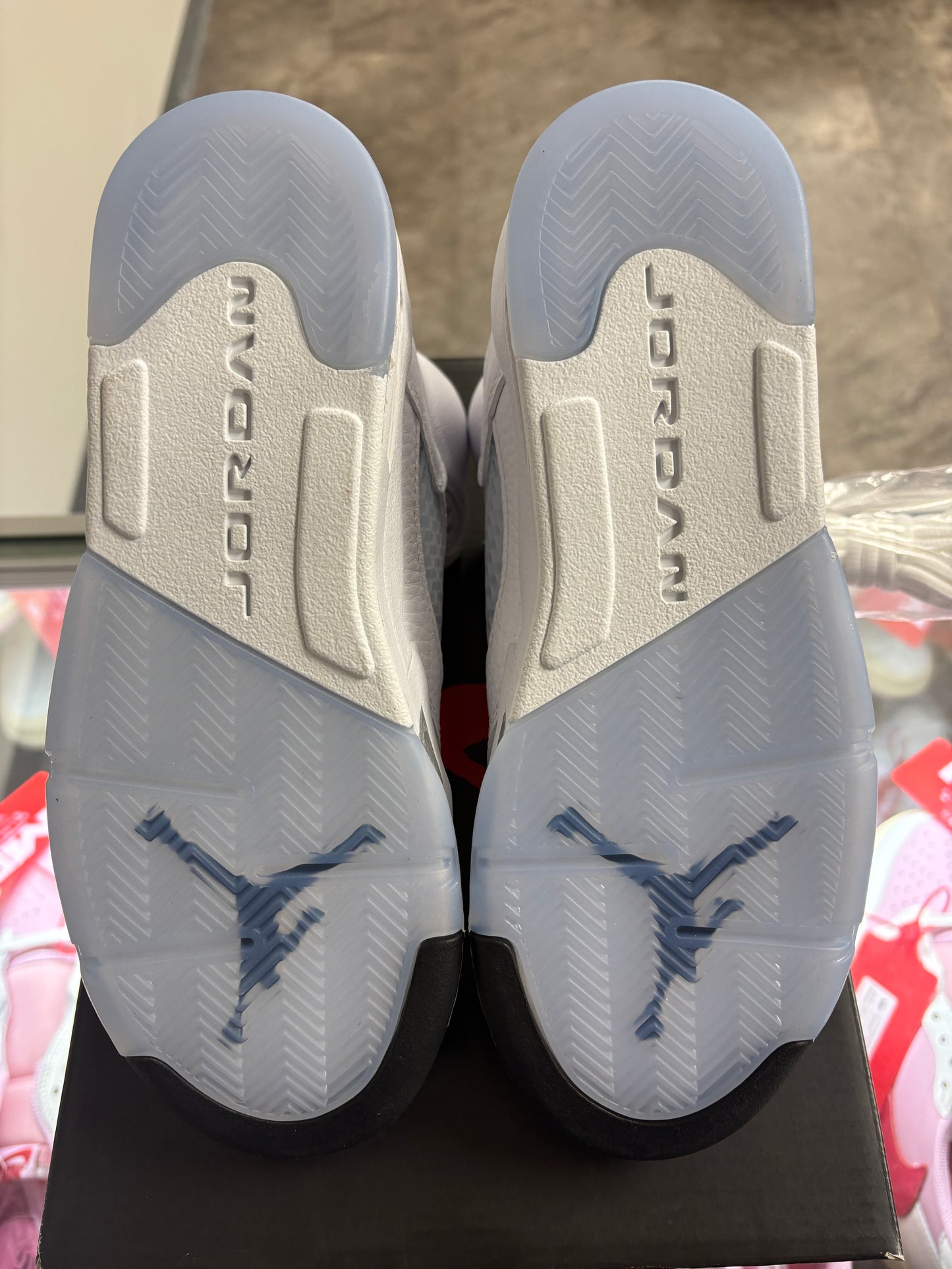 Jordan 5 Retro White Metallic (2026) (GS)