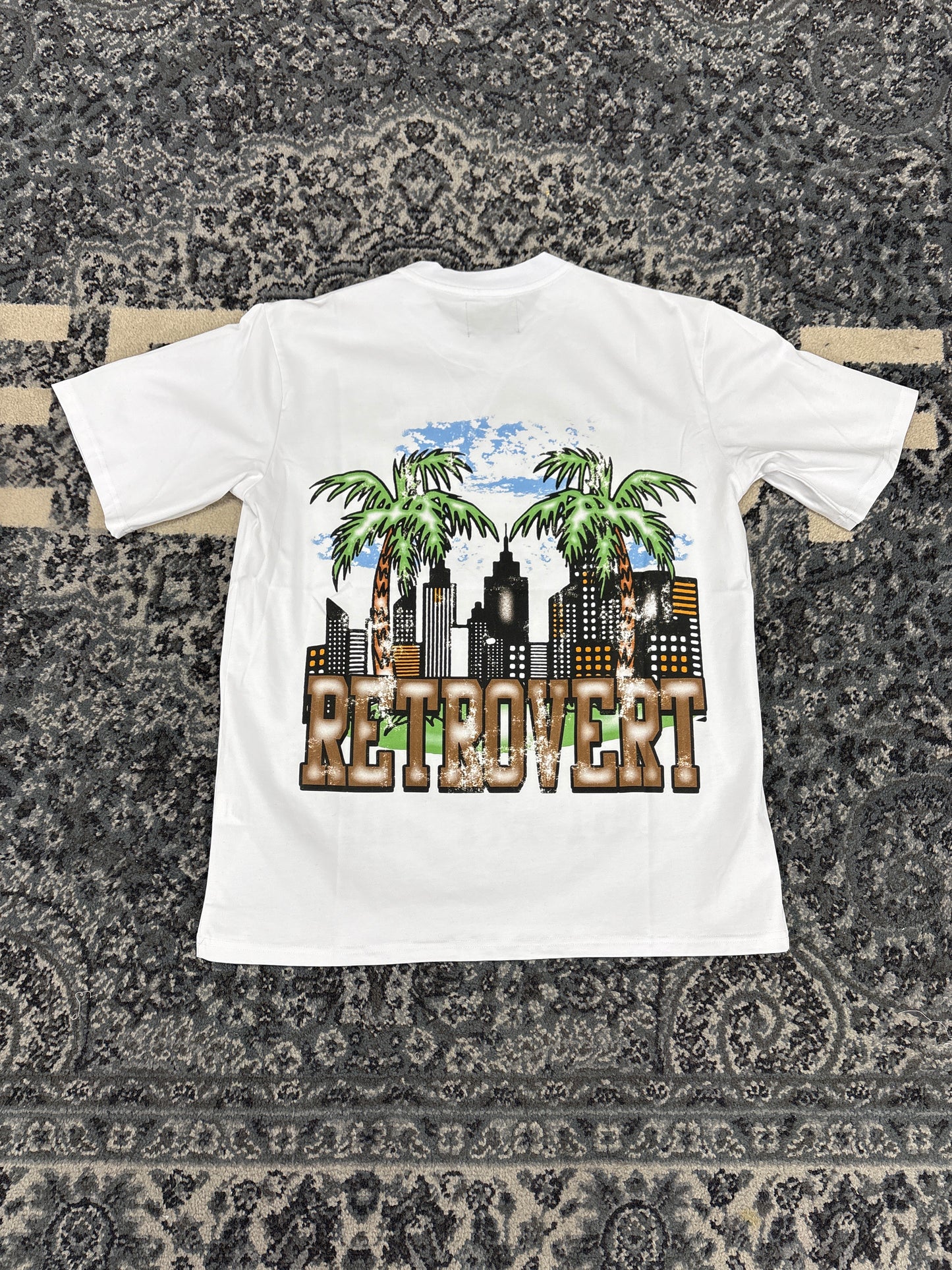 Retro Vert Lost My Mind Tee (White)