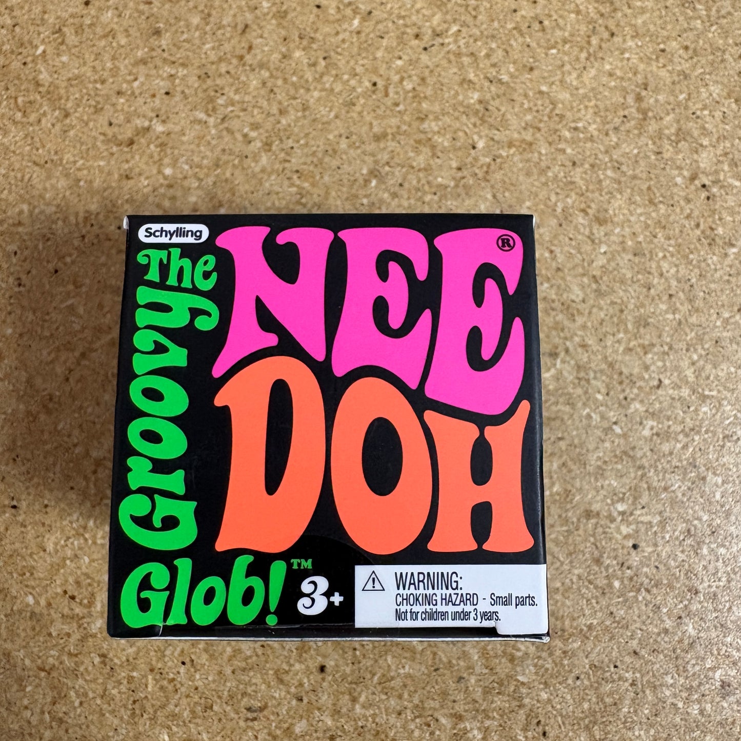 NeeDoh The Groovy Glob Squishy Fidget Toy Blue