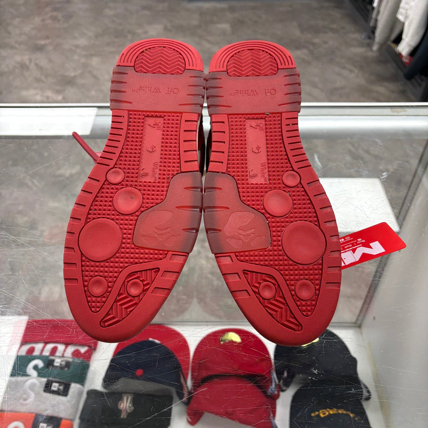 Off-White Out Of Office Light Red (11)