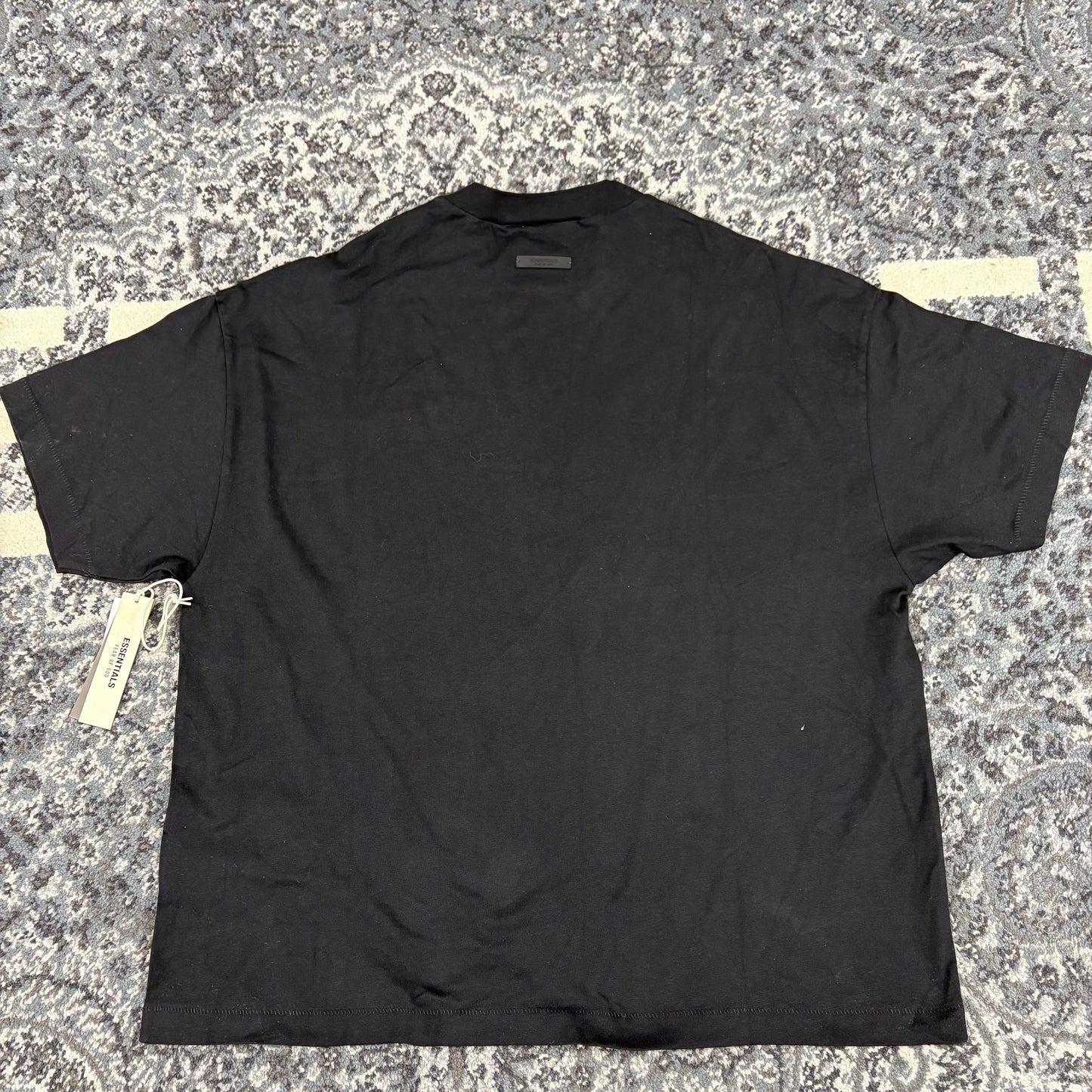 Essentials University Tee Black