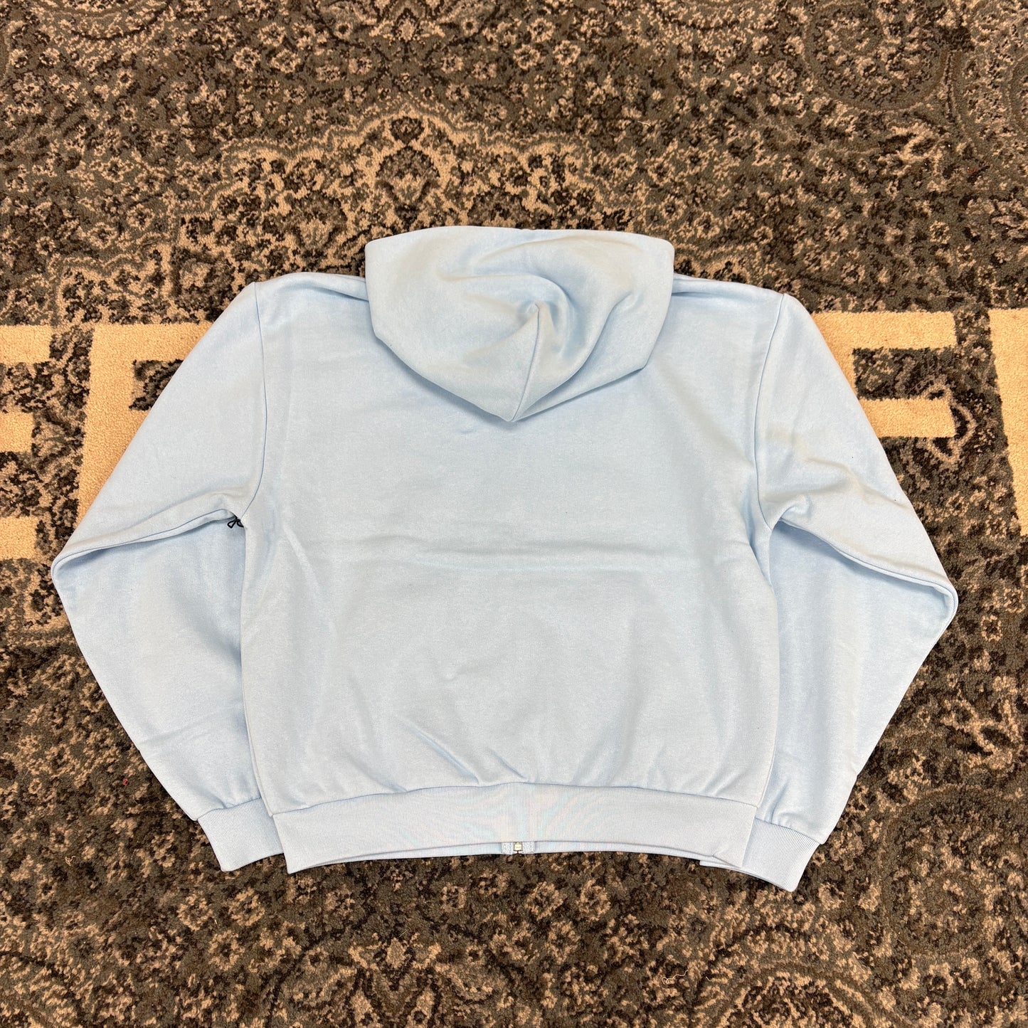 Sp5der OG Web Zip Up Hoodie (SS26) Sky Blue