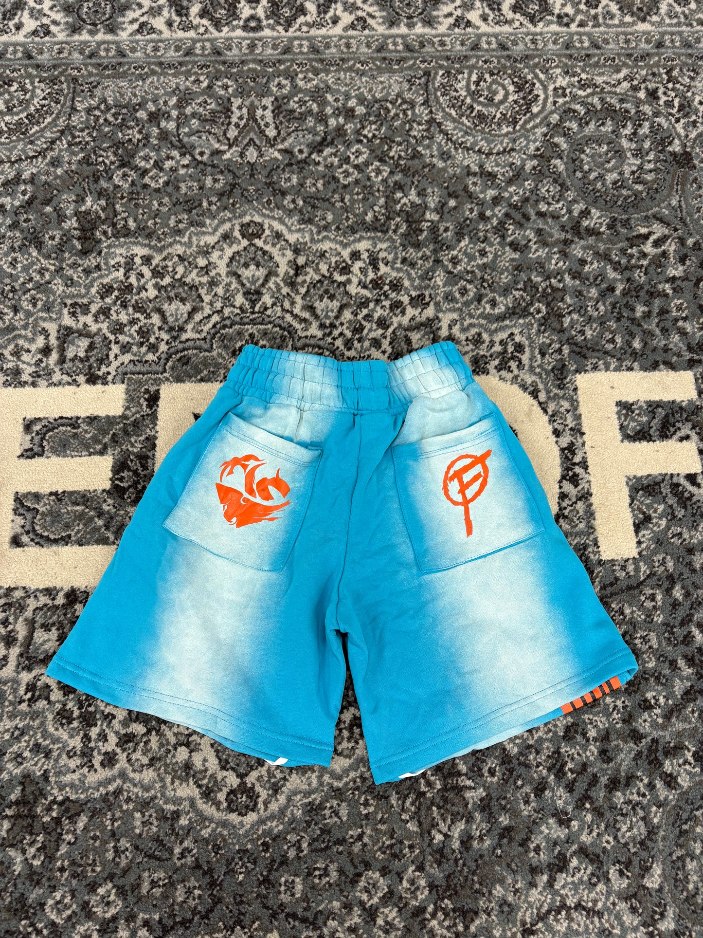 Fine Britches Racer Shorts Blue