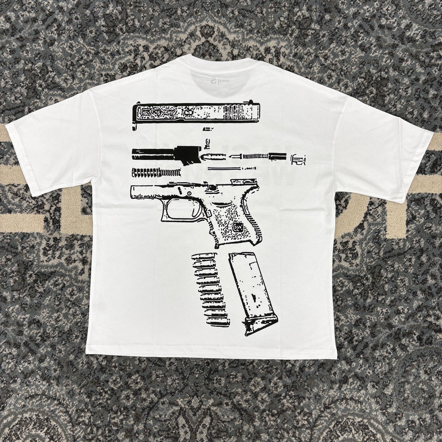 In Glock We Trust (White Black)