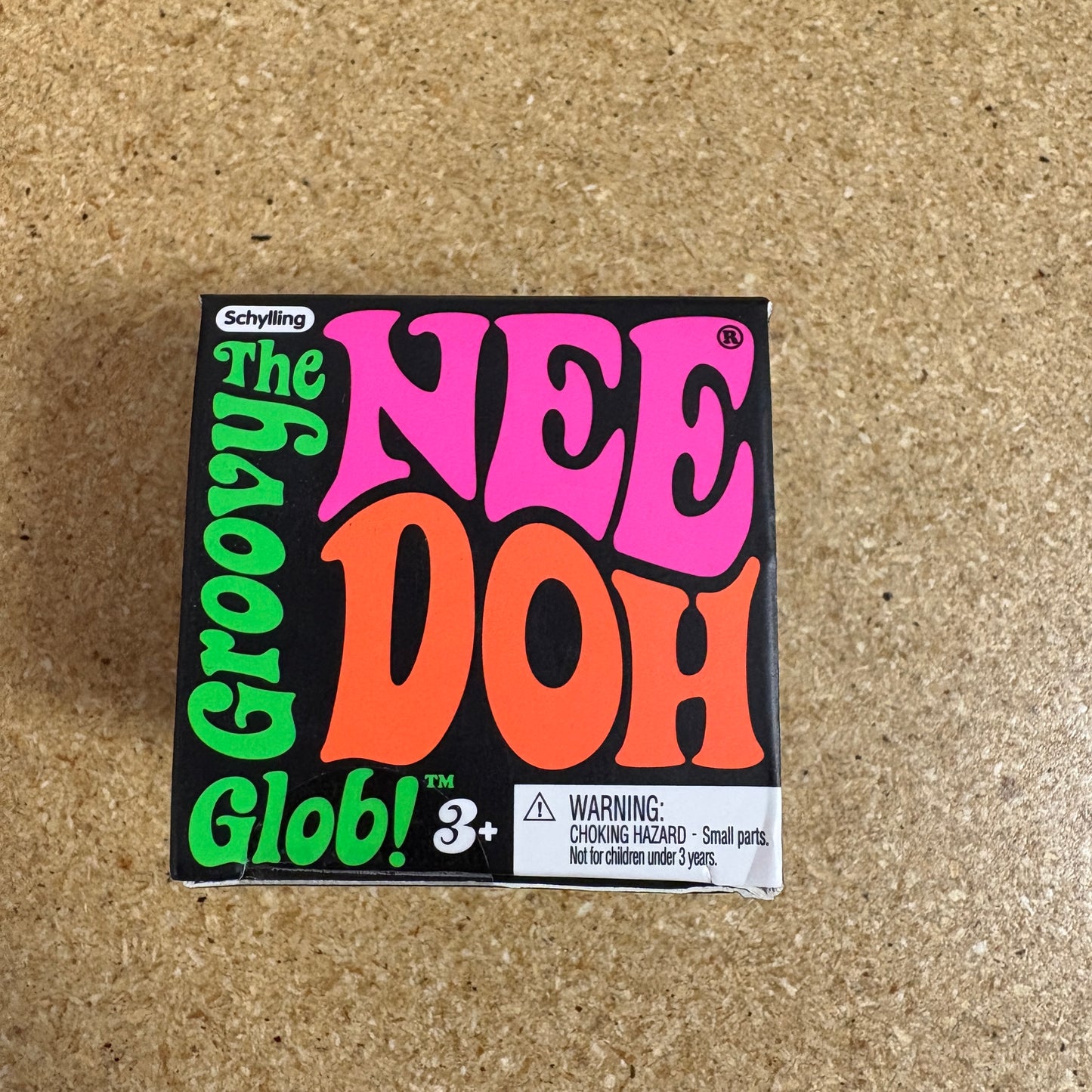 NeeDoh The Groovy Glob Squishy Fidget Toy Purple