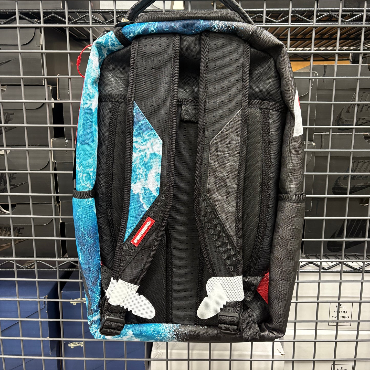 Sprayground High Tide Sharks In Paris Backpack 'Multicolor'