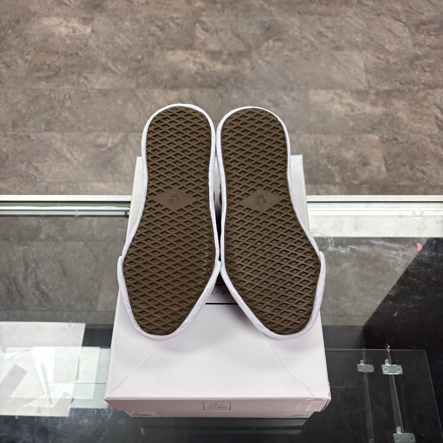 Maison Mihara Yasuhiro Peterson OG Sole Canvas Low Black
