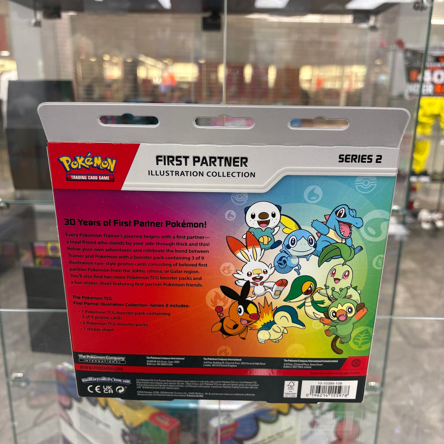 2026 Pokémon Mega Evolution First Partner Illustration Collection Series 2