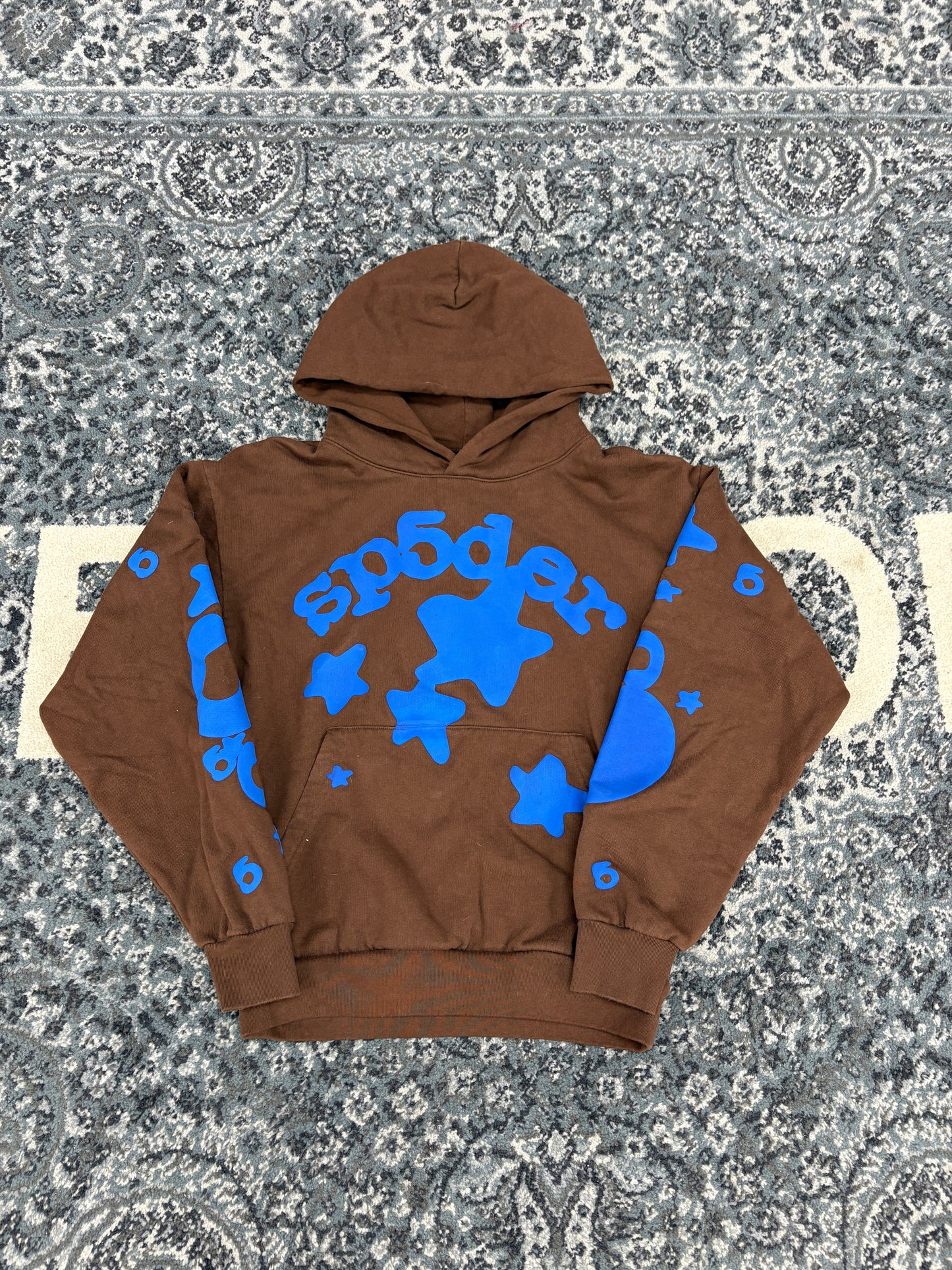 Sp5der Beluga Hoodie Brown