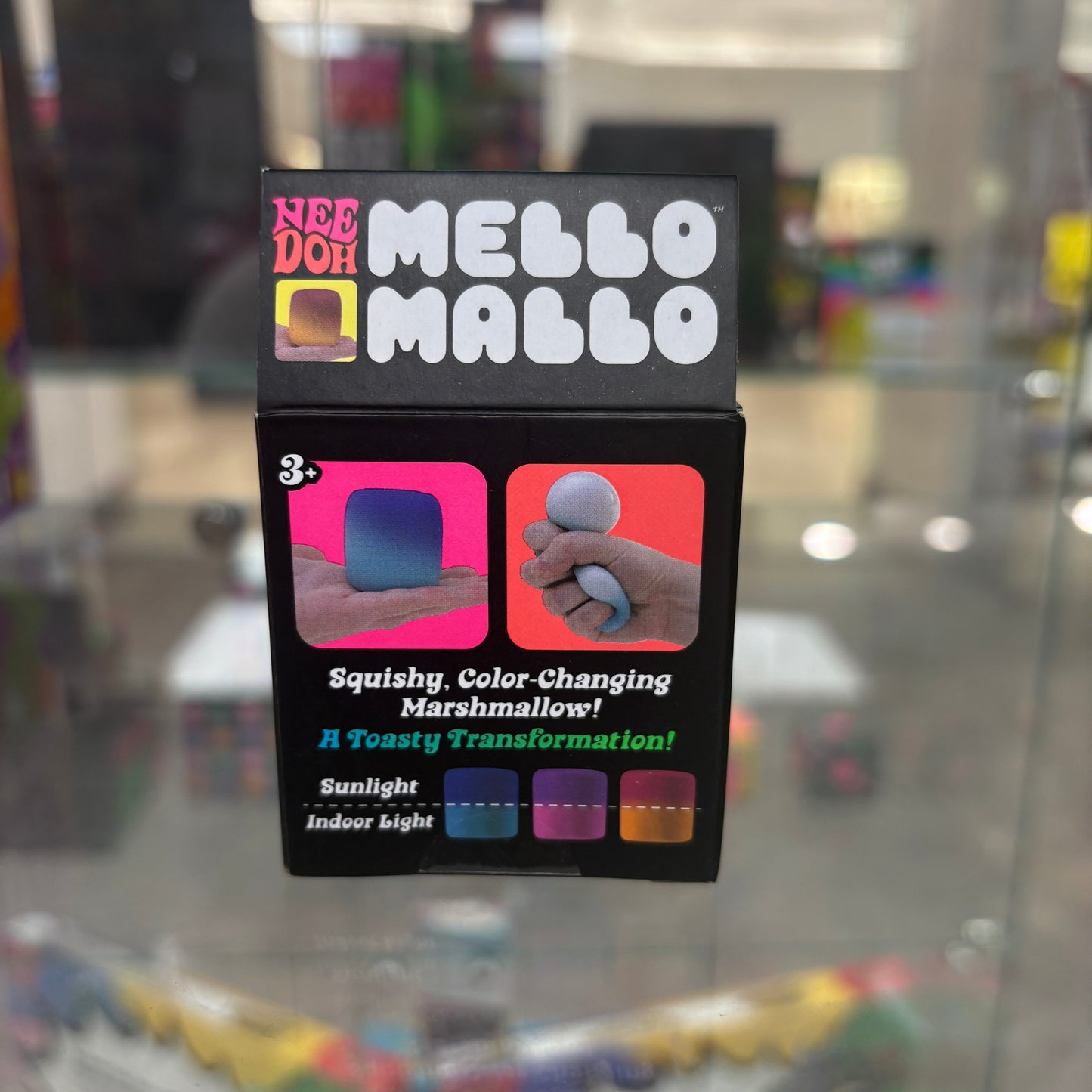 NeeDoh Mello Mallo Squishy Fidget Toy Pink