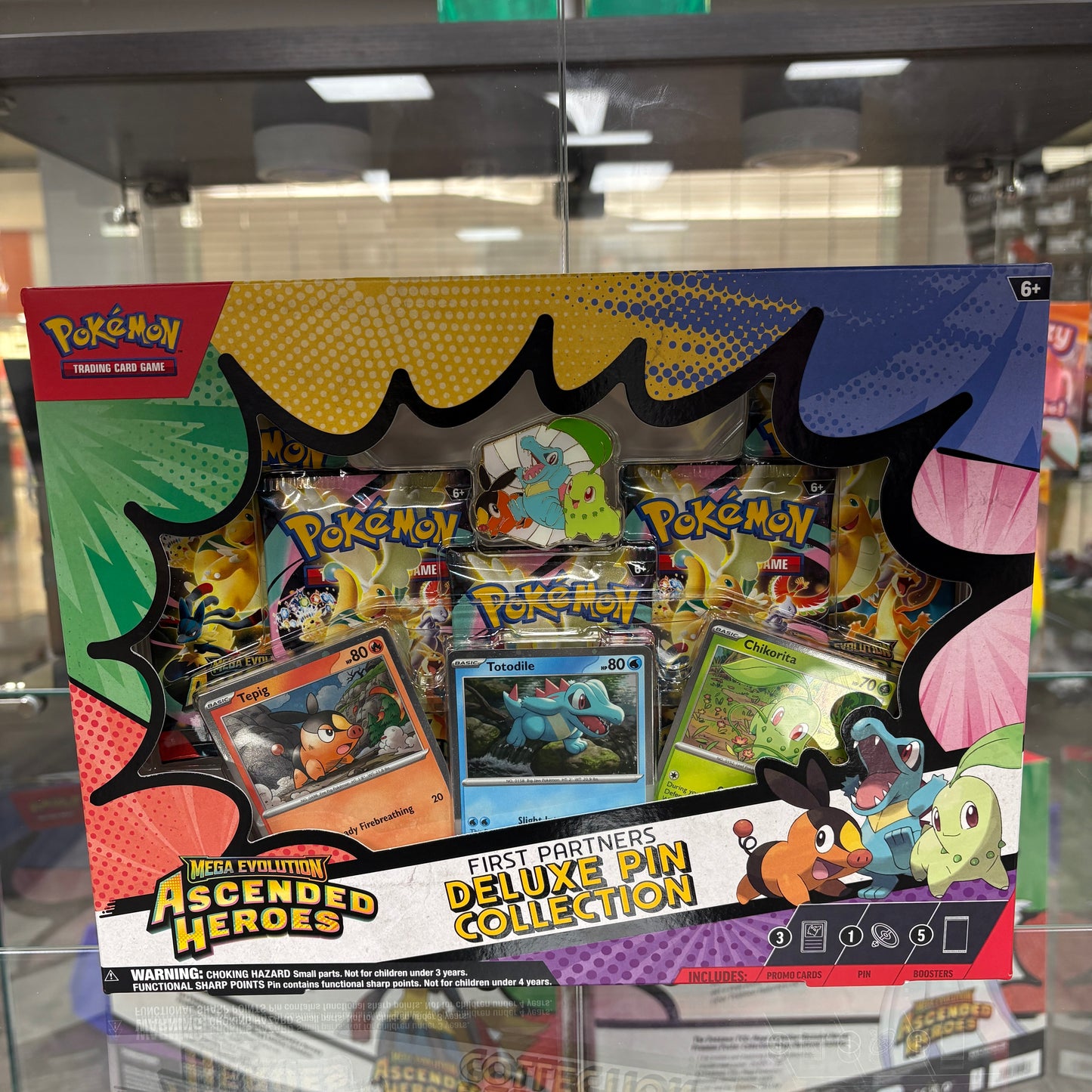 2026 Pokemon Mega Evolution Ascended Heroes Deluxe Pin Collection Box