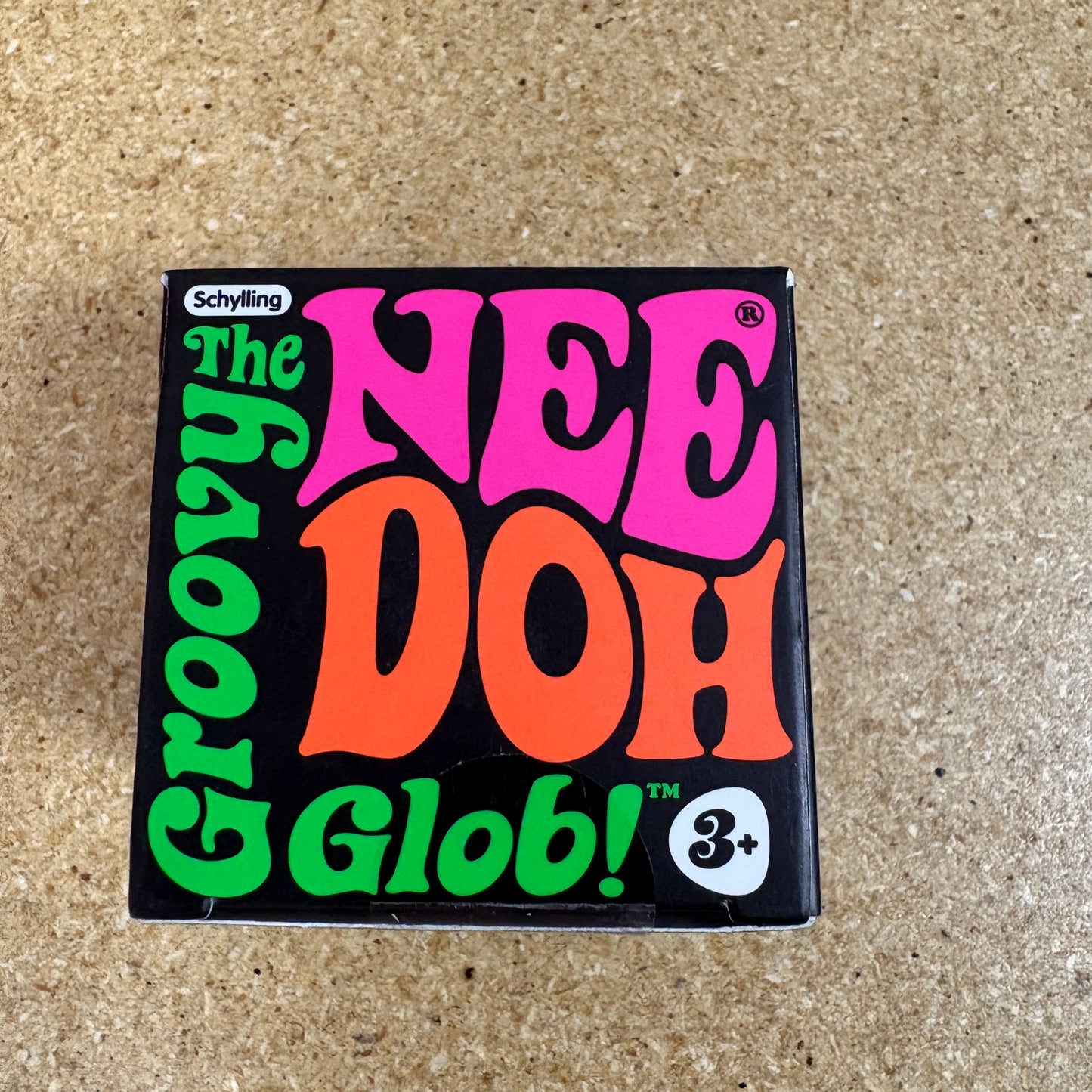 NeeDoh The Groovy Glob Squishy Fidget Toy Pink