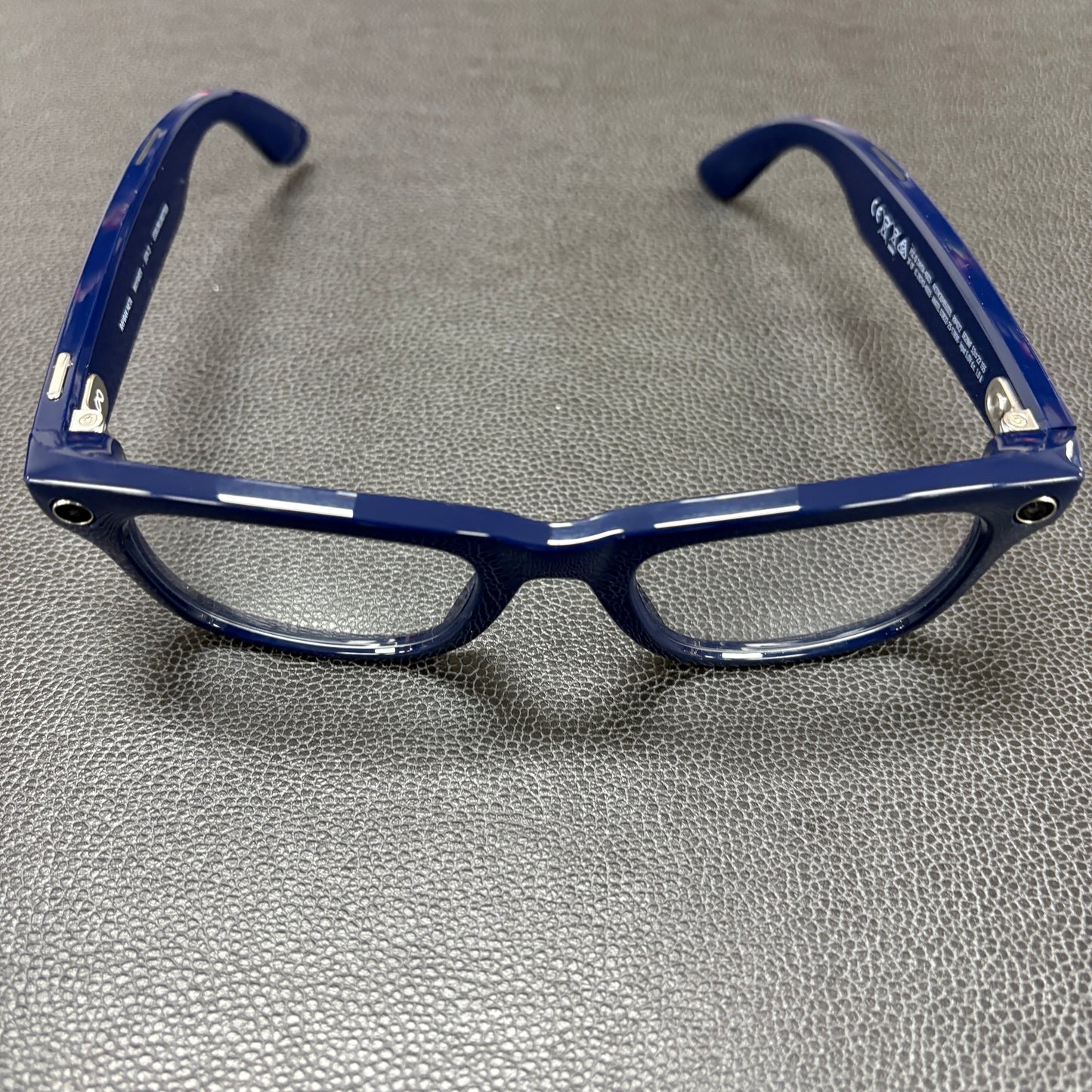 Meta x Ray-Ban Wayfarer Glasses (Gen 2) Standard 0RW4012_6628MF50 Shiny Cosmic Blue/Clear to Sapphire Transition