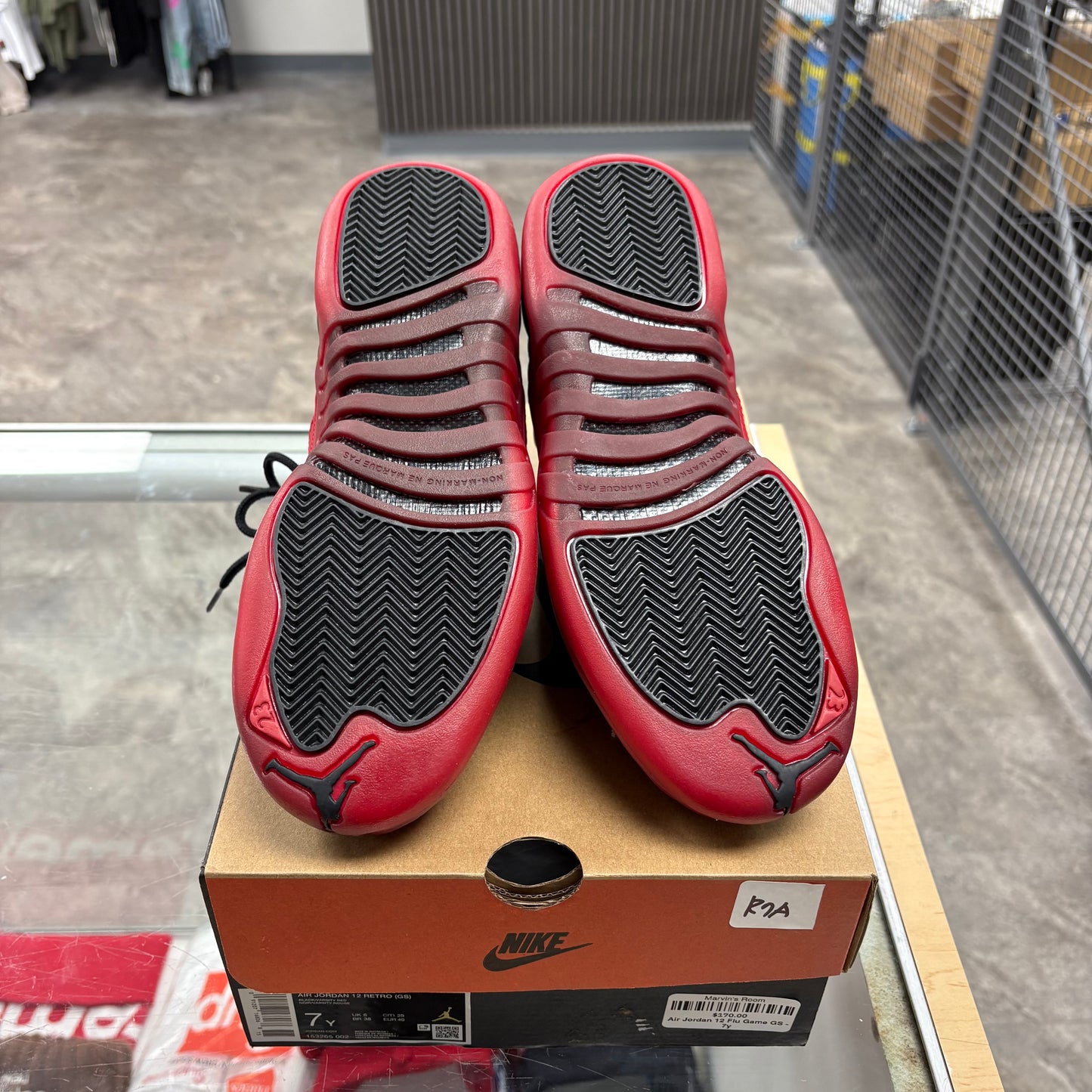 Air Jordan 12 Flu Game GS