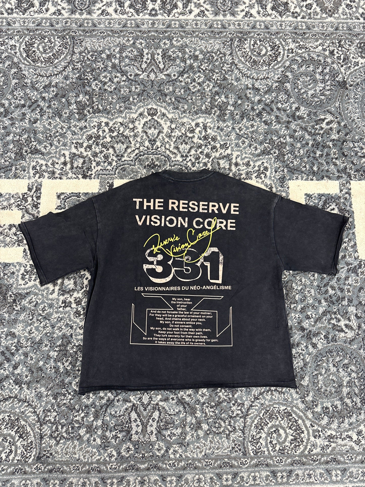Reserve Vision Core Tee (Washed Black)