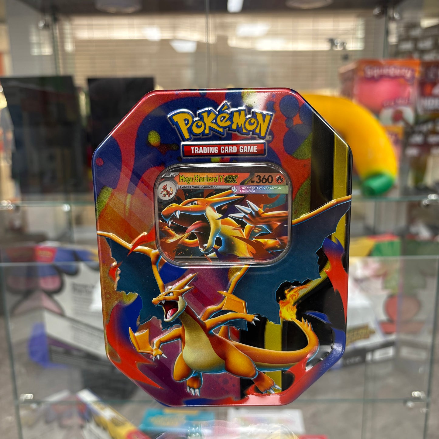 2026 Pokémon Mega Charizard Y ex Tin