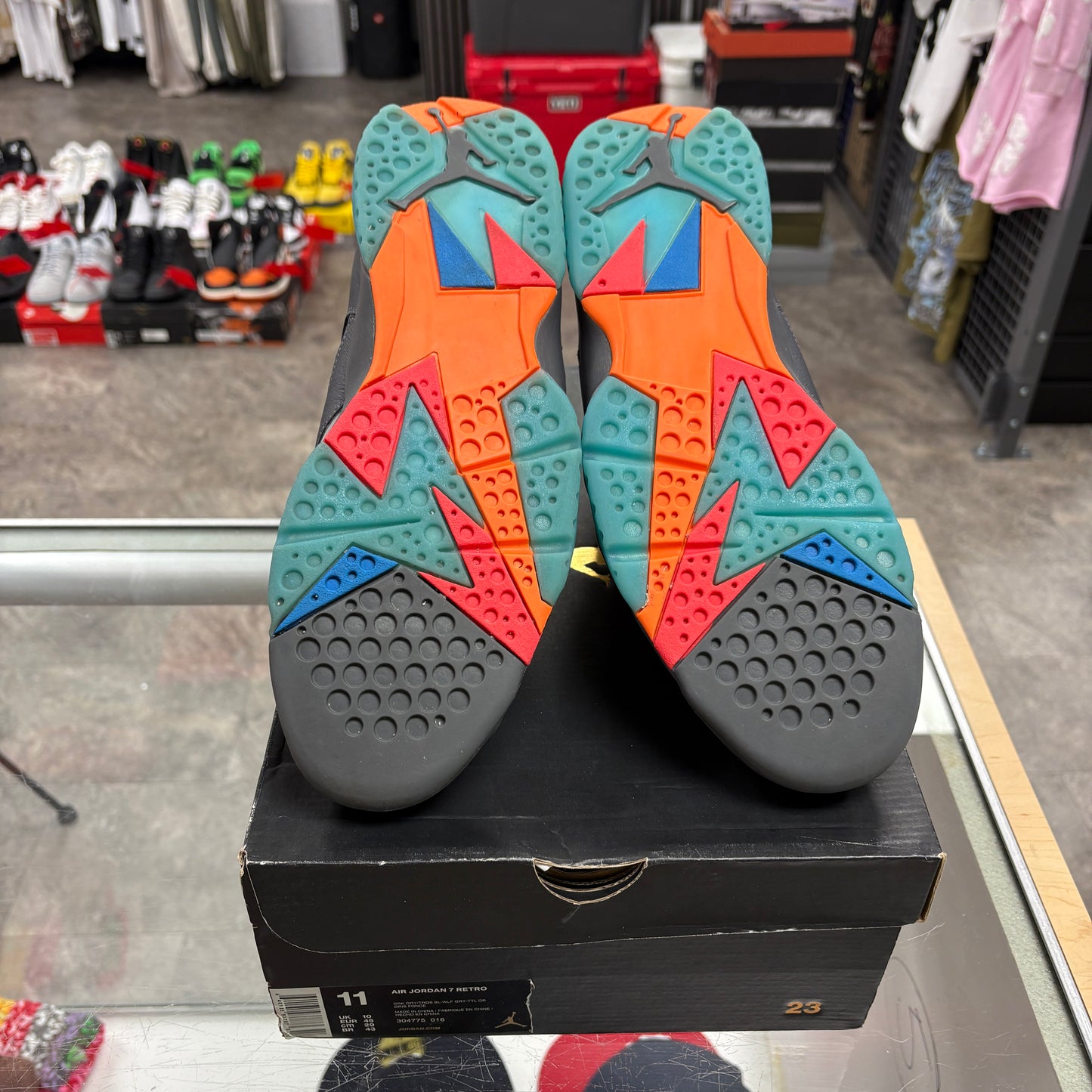 Jordan 7 Retro Barcelona Days