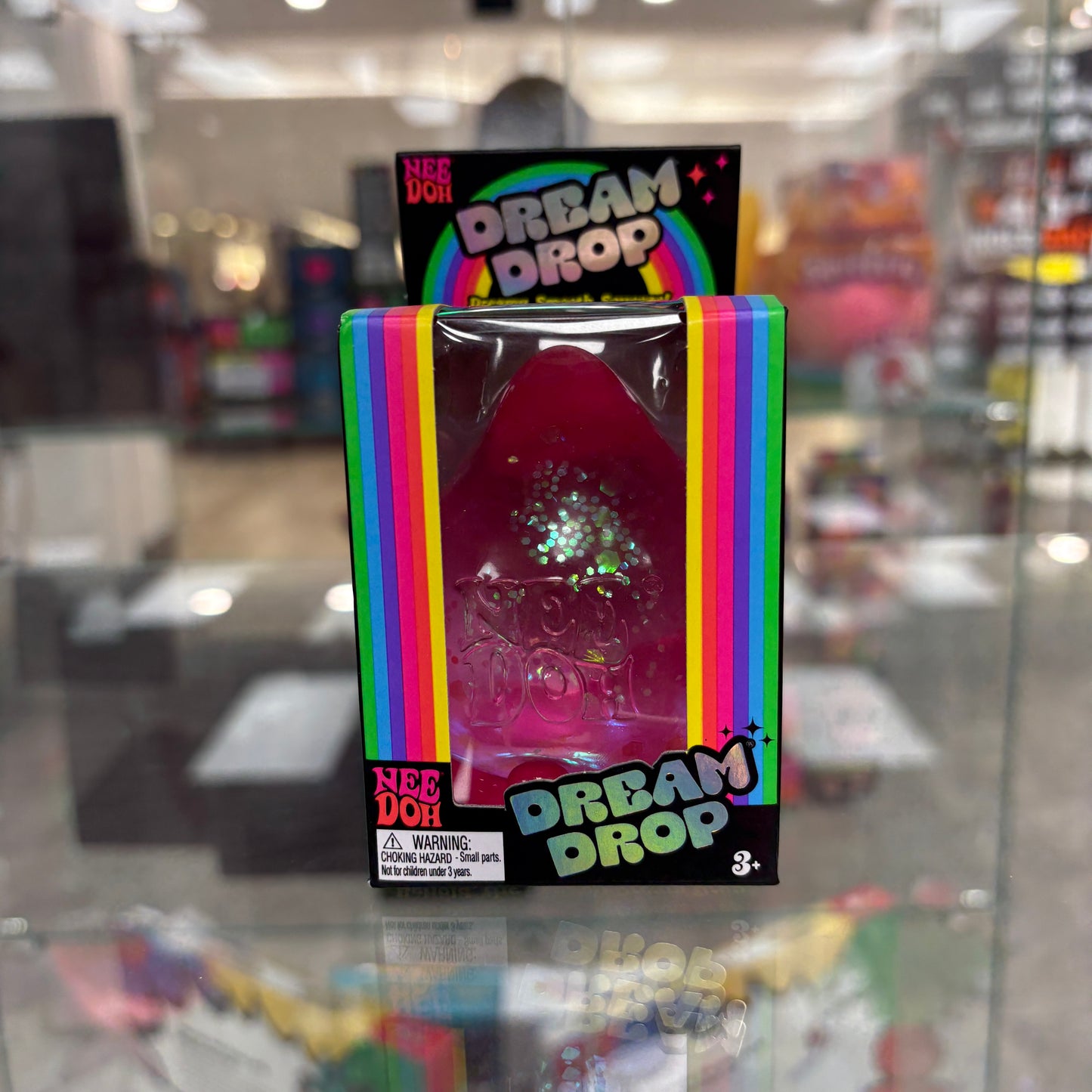 NeeDoh Dream Drop Squishy Fidget Toy Pink