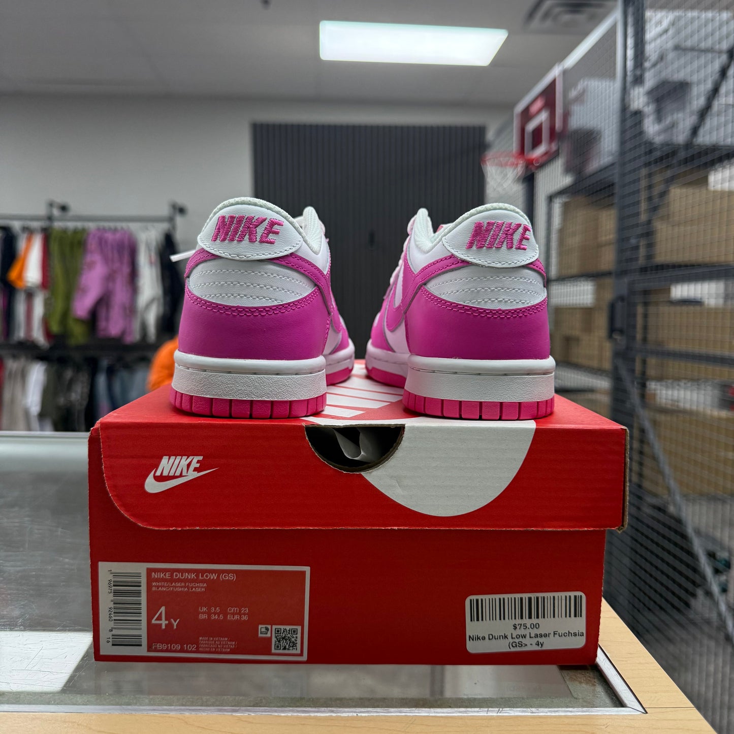 Nike Dunk Low Laser Fuchsia GS