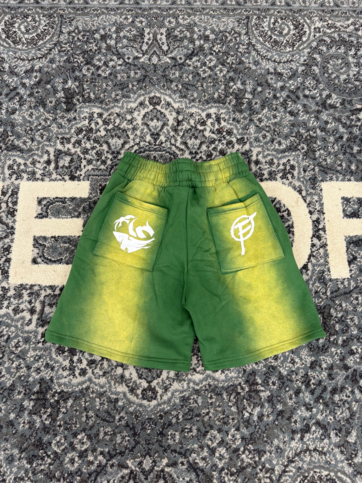 Fine Britches Racer Shorts Green