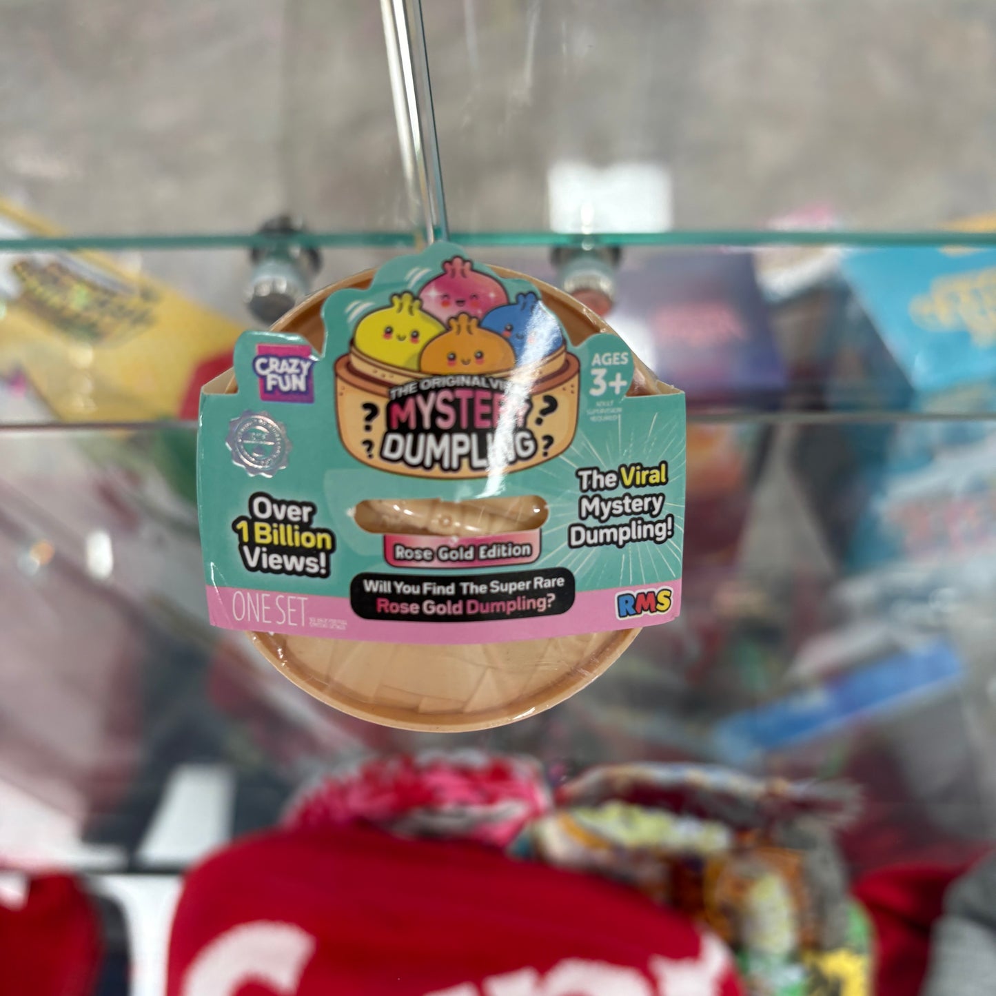 Squishy Bun Mini The Original Mystery Viral Dumpling Rose Gold Edition Blind Box