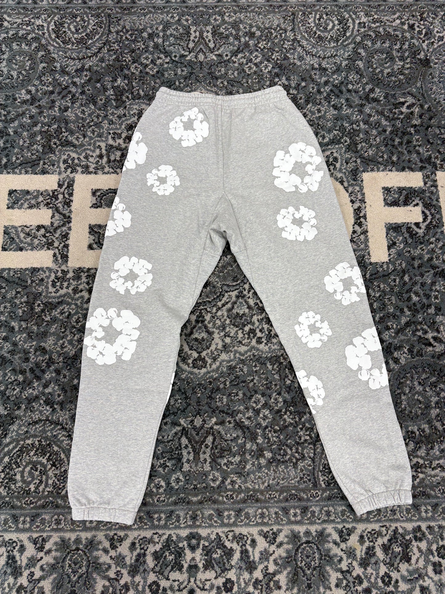 Denim Tears The Cotton Wreath Sweatpants Grey