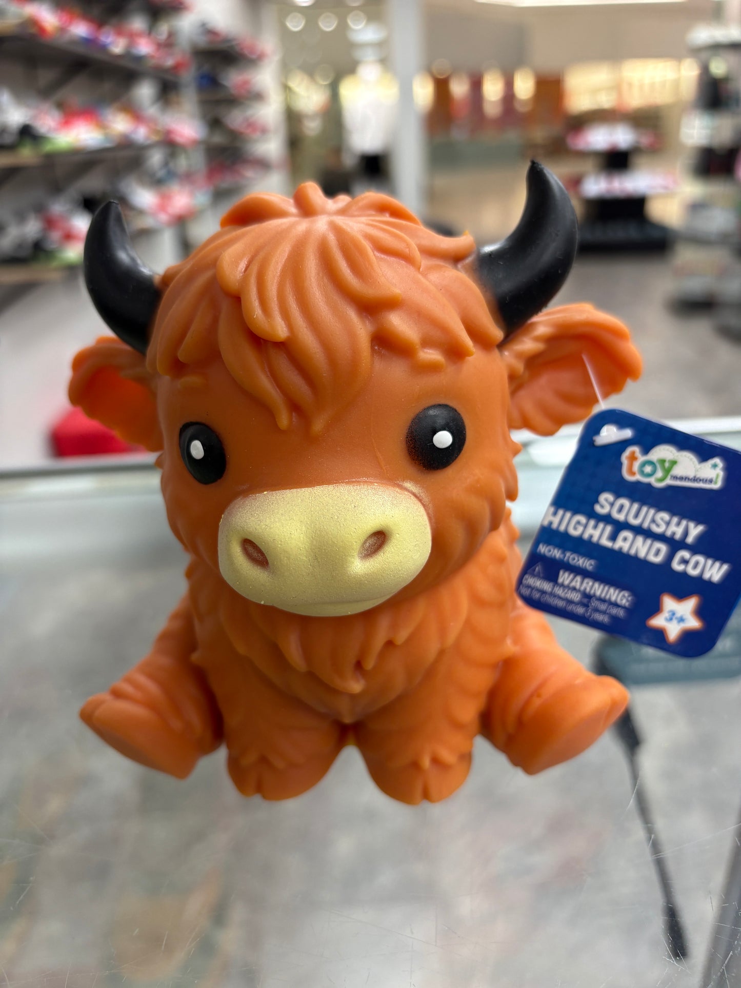 Sunny Days Entertainment Squishy Highland Light Brown Cow