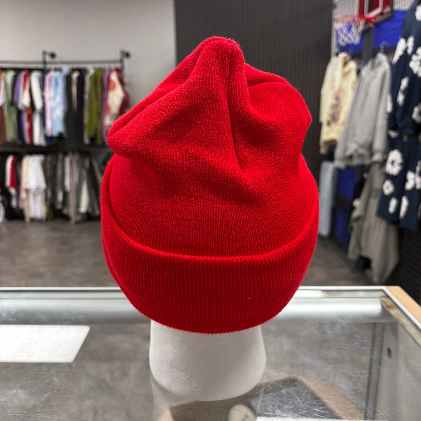 Chrome Hearts Logo Beanie Red