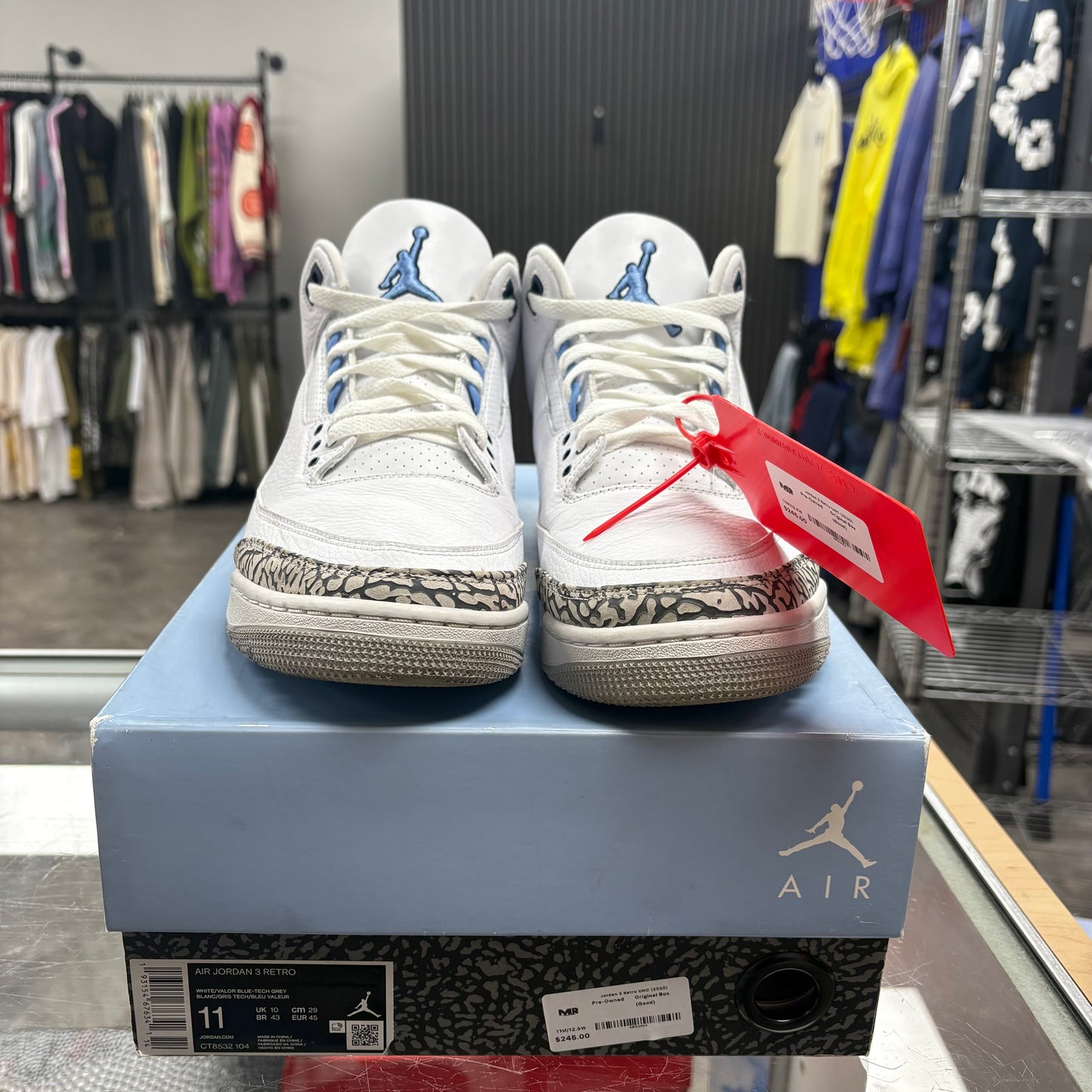 Jordan 3 Retro UNC (2020)