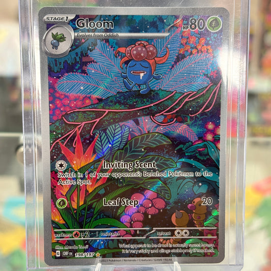 Gloom Obsidian Flames Illustration Rare 198/197