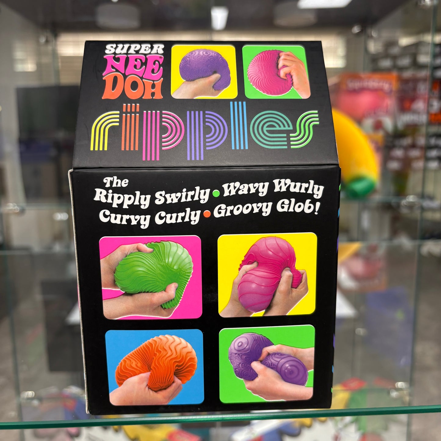 NeeDoh Super Ripples Fidget Ball Pink