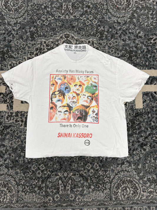 SHIHAI KASSORO Anxious Tee White