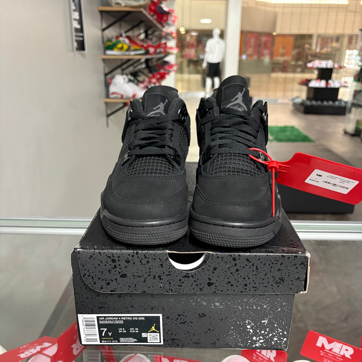 Jordan 4 Retro Black Cat (2025) (GS)