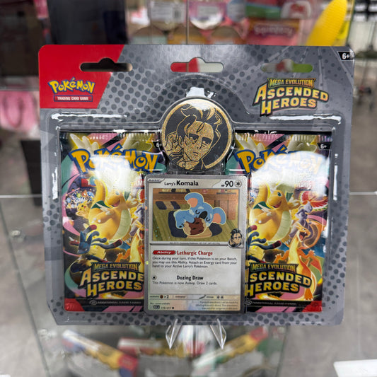 2026 Pokémon Mega Evolution Ascended Heroes Larry's Komala Blister Pack
