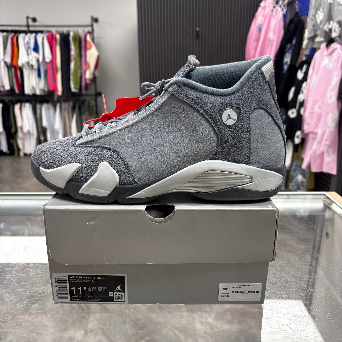 Jordan 14 Retro Flint Grey