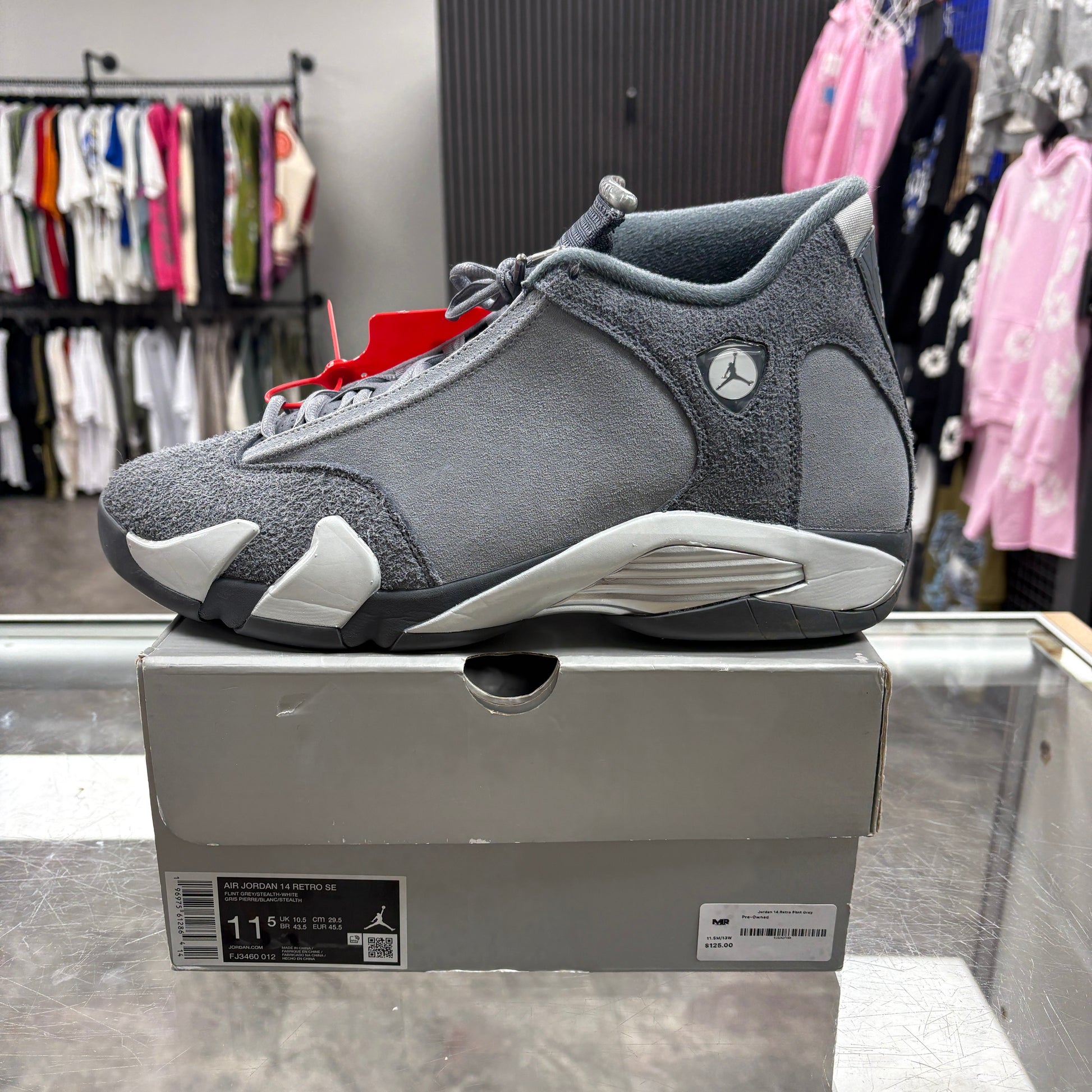 Jordan 14 Retro Flint Grey