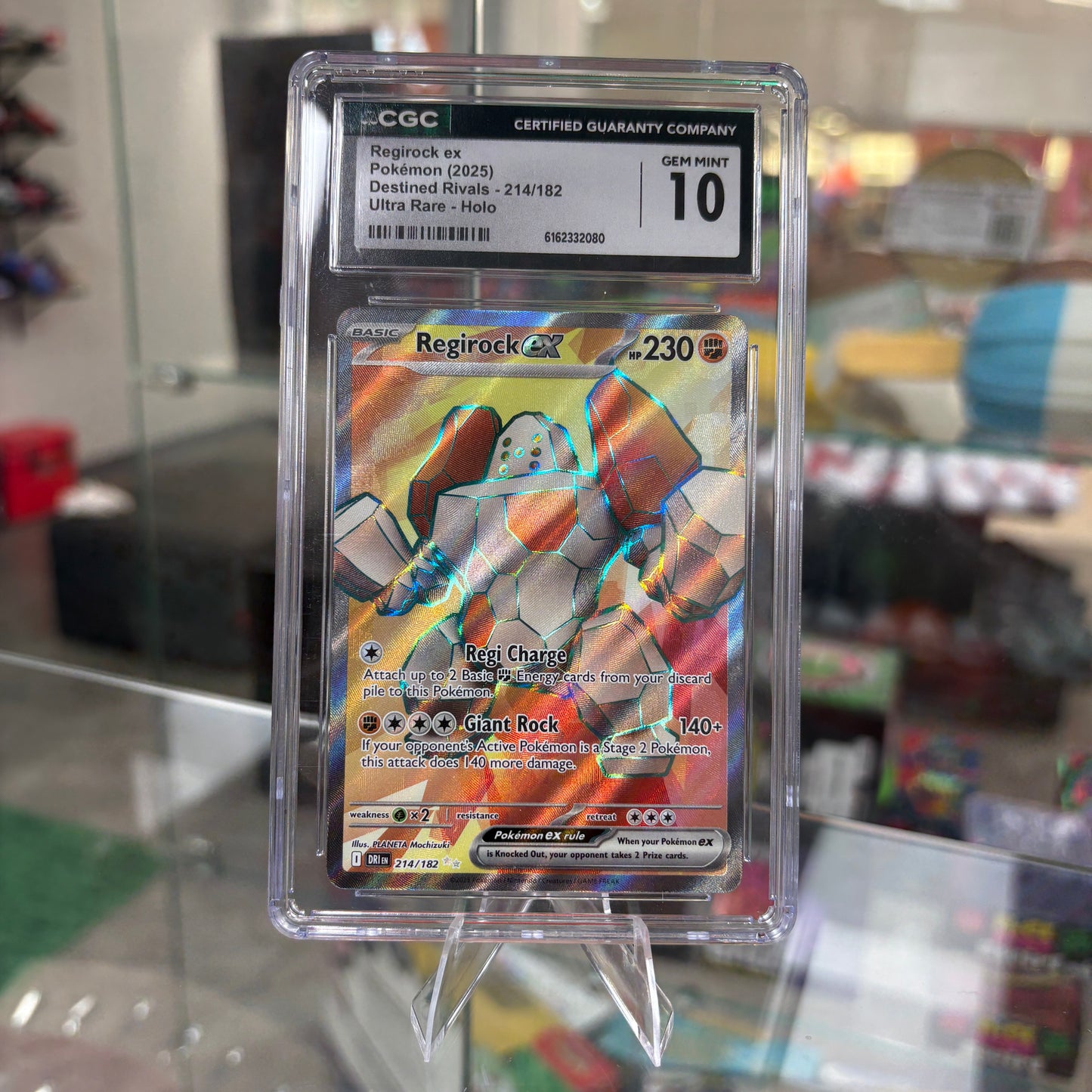 Regirock ex (2025) Destined Rivals