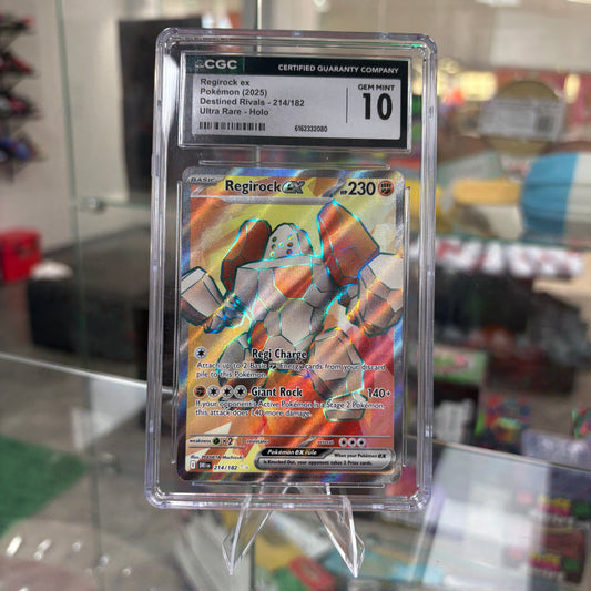 Regirock ex (2025) Destined Rivals
