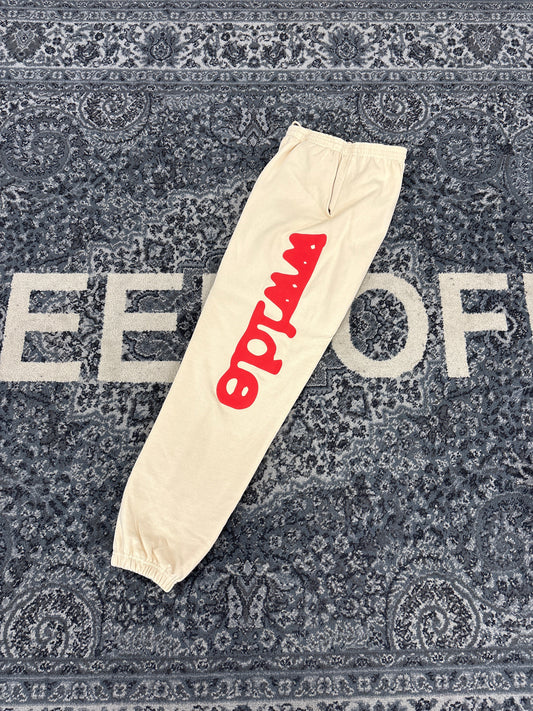 Sp5der Beluga Sweatpants (Cream)