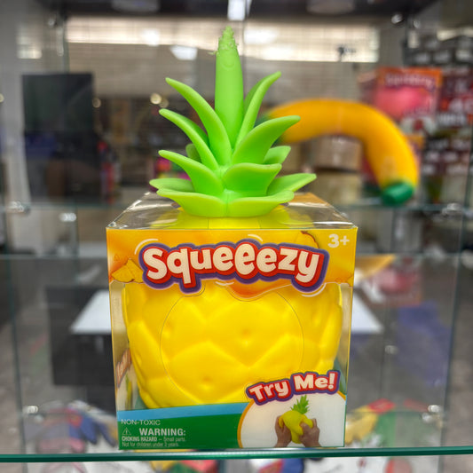 Sunny Days Entertainment Squeezy Pineapple Sensory Fidget Toy
