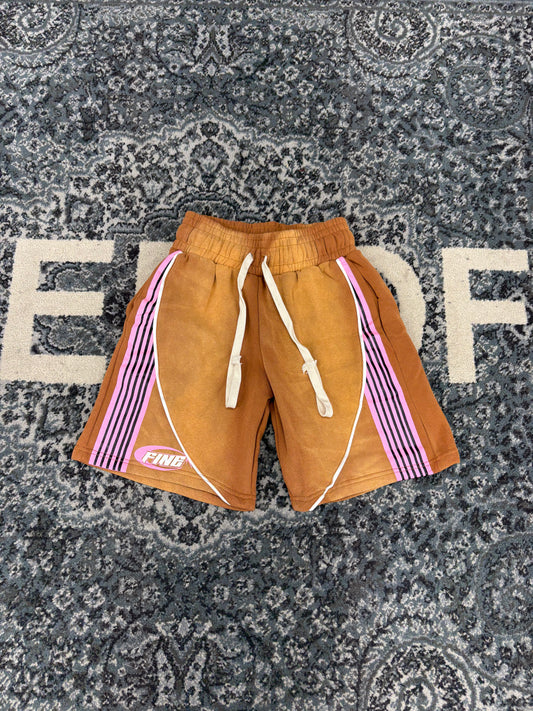 Fine Britches Racer Shorts Brown