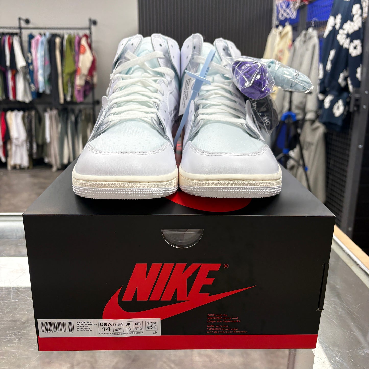 Jordan 1 Retro High Virgil Abloh Archive Alaska