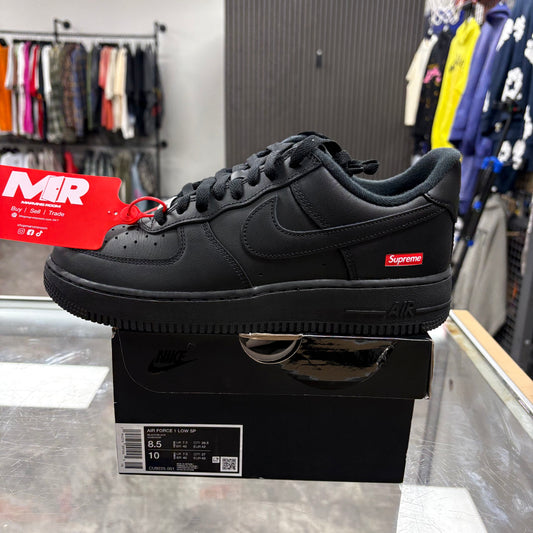 Nike Air Force 1 Low Supreme Black